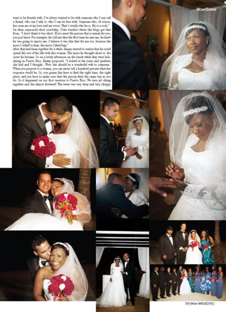 8 Years After She Married A Foreigner, See Photos Of Uche Jombo, Her Only Son And Her Husband