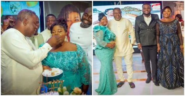 Check Out Photos of Dr. Kweku Oteng Hanging Out Together With His First Wife At A Family Function